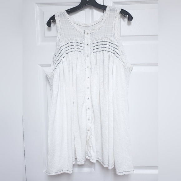 Free People Sea Breeze Tunic/Ivory - Picture 6 of 10